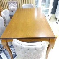 میز ناهارخوری شش نفره چستر|میز و صندلی غذاخوری|قزوین, |دیوار