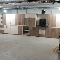 یک سرویس کابینت آشپزخانه ام دی اف در حد|مصالح و تجهیزات ساختمان|تبریز, |دیوار