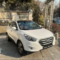 توسان 2014 سفید بدون رنگ|خودرو سواری و وانت|تهران, درختی|دیوار