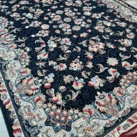 ۲تخته ۱۲متری۷۰۰شانه اورجینال۲۵۵۰نخ اکریلیک پخش فرش|فرش|مشکین‌دشت, |دیوار