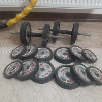 سماور گازی ودمبل ورزشی|سماور، چای‌ساز، قهوه‌ساز|پاکدشت, پاکدشت (مامازند)|دیوار