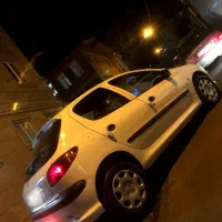 ۲۰۶درحد خشک اصل فرانسه|خودرو سواری و وانت|میانه, |دیوار