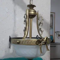 لوستر کلاسیک ۳ لامپه