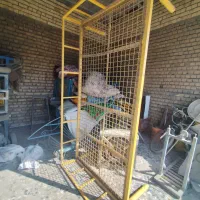 تخت باغی فلزی