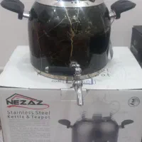 کتری شیردار کف چدن|قوری، کتری، قهوه‌ساز دستی|تربت‌حیدریه, حیدرآباد|دیوار