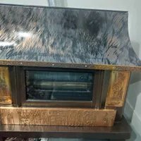 بخاری گازی طرح شومینه