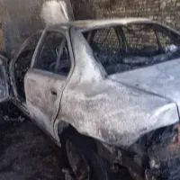 سمند LX xu7 1392 سوخته