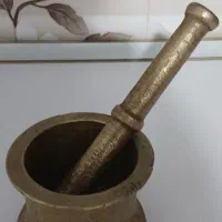 هاونگ برنز قدیمی عتیقه خیلی سنگین