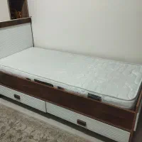 دو عدد تخت و تشک نوجوانی کامل|تخت و سرویس خواب|نهاوند, |دیوار