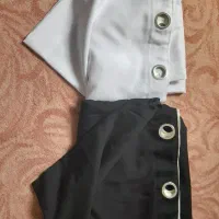 پرده پانچ شده سالم و تمیز۴عدد