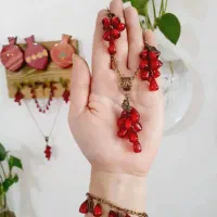 انواع گردنبدودستبدوگوشواره انار|بدلیجات|تهران, شاهین|دیوار