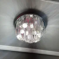 لوستر سقفی کنترل دار فلش خور