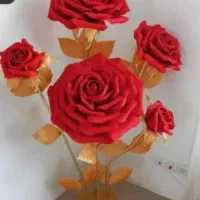 گل رز سالنی|گل مصنوعی|بوشهر, |دیوار