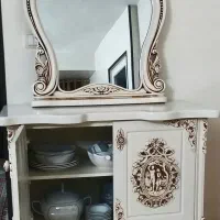 آیینه کنسول مناسب جهیزیه|بوفه، ویترین، کنسول|شاهین‌شهر, مسکن مهر|دیوار