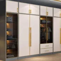 انواع کمد های جا رخت و رختخوابی دیواری تا سقف