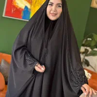 چادرروسری مرواریددوزی شده