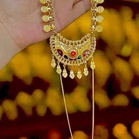 طلاگردنبند ماهک خارجی تنپوش نشده|جواهرات|بندرعباس, |دیوار