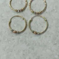 گوشواره حلقه ای یک گرمی