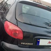 پژو ۲۰۶ تیپ ۲ مشکی|خودرو سواری و وانت|فومن, |دیوار