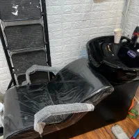 سرشور ترولی آینه و صندلی