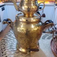 سماور .قابلمه مسی.کتری برنجی|سماور، چای‌ساز، قهوه‌ساز|تهران, سازمان برنامه جنوبی|دیوار