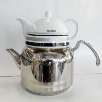 کتری قوری دستیلوکس کف چدن