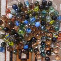 تیله قدیمی و نو و کارت کالاف کی ارم ام لجند|اسباب‌‌بازی|نجف‌آباد, یزدانشهر|دیوار