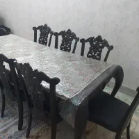 میز۸نفره ناهار خوری با صندلی|میز و صندلی غذاخوری|قم, بکایی|دیوار
