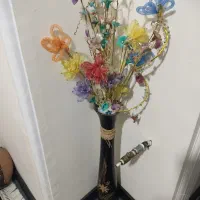 سه عدد گل مصنوعی