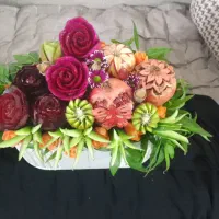 میوه آرایی یلدا ....میوه آرایی سفره عقد و عروسی