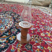 جای شمعی و جای حوله چوبی