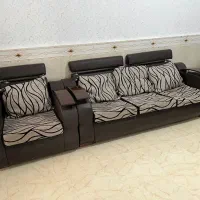 مبل ۷ نفره محکم|مبلمان خانگی و میز عسلی|قشم, |دیوار