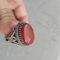 انگشتر عقیق دستساز قیمت توافقی|جواهرات|قم, حنیف نژاد|دیوار