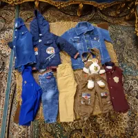 کاپشن، کت لی، سرهمی، لباس، شال وکلاه|کفش و لباس بچه|قم, باغ کرباسی|دیوار