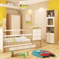 سرویس تخت و‌کمد‌ نوزاد و نوجوان یاسمین