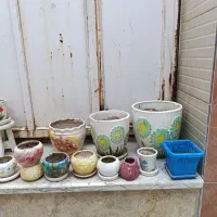 گلدان سفالی