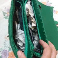 کیف سبز خوش رنگ  جادار شیک و زیبا|کیف، کفش، کمربند|اردبیل, |دیوار