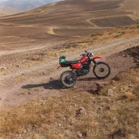 موتور تریل کراس هندا یاماها..معاوضه|موتورسیکلت|قزوین, |دیوار