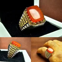 انگشترهای نقره با نگین های مختلف