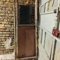 باسلام یک عدد درب آهنی با یک عدد سنگ اپن