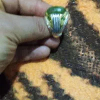 انگشتر نقره جواهری زبرجد|جواهرات|قم, نیروگاه|دیوار