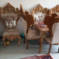 مبل خورشیدی در حد نو مناسب جهیزیه کار درجه یک|مبلمان خانگی و میز عسلی|تهران, شهرک کوهسار|دیوار