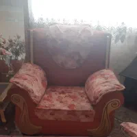 مبل راحتی ۵ نفره تمیز و سالم