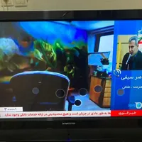 تلویزیون ال سی دی ایکس ویژن ۴۳ اینچ با میز