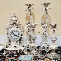 شمعدونی و ساعت