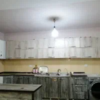 10 متر کابینت ام دی اف به همراه جزیره وهود