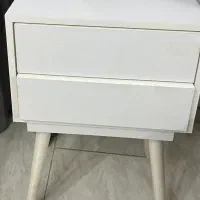 میز تلفن ام دی اف پایه چوب