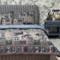 روتختی میکرو پنبه گلدار دو رو کد ۵۴۴