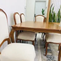 میز غذا خوری فرانسوی|میز و صندلی غذاخوری|گرگان, |دیوار