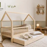 تخت کلبه ای مونته سوری . نقدی و اقساطی|تخت و صندلی بچه|تهران, تجریش|دیوار